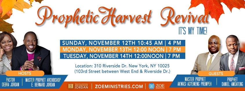 Prophetic Harvest Revival 2017
